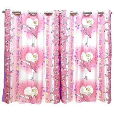 Imagem de Cortina Infantil 2,00 X 1,60 Quarto Brinquedoteca Menino - Ametista De