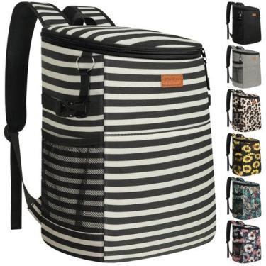 Imagem de Mochila Camping Cooler Vankor, 30 latas, impermeável, leve