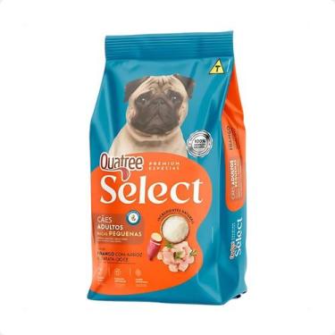 Imagem de Ração Quatree Select Cães Raças Pequenas Frango - 3Kg