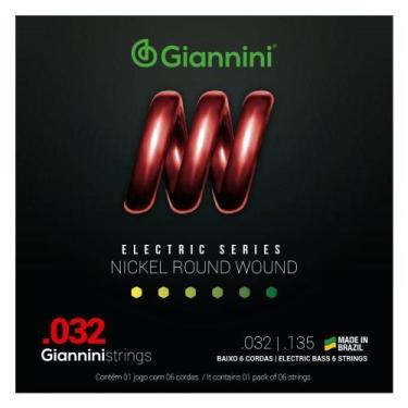 Imagem de Corda Giannini Para Contrabaixo Geebrs 6 0.032 Pesado