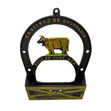 Imagem de Suporte Porta Tempero e Condimentos Alumínio Fundido Vaca - GASPAR