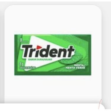 Imagem de Chiclete Trident Menta