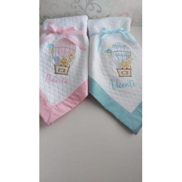 Imagem de Manta personalizada bebê - Ateliê Gisela Bonfim 