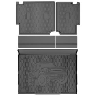 Imagem de TTX LIGHTING Forro de carga e tapete de encosto para Ford Bronco 2021-2025 Capa traseira de assento traseiro de 4 portas para acessórios Bronco (não para 2 portas ou Bronco Sport)