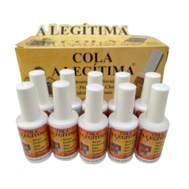 Imagem de Kit C/ 30 Colas A Legítima Bijuterias Strass Artesanato 20ml