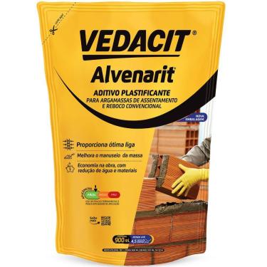 Imagem de Aditivo Plastificante Concentrado 900ml - 122856 - Vedacit Aditivo Plastificante Vedalit 900ml - 122856 - Vedacit