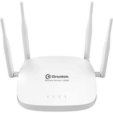 Imagem de Roteador Wi-Fi Greatek 1200Mbps Porta Gigabit Gwr1200ac