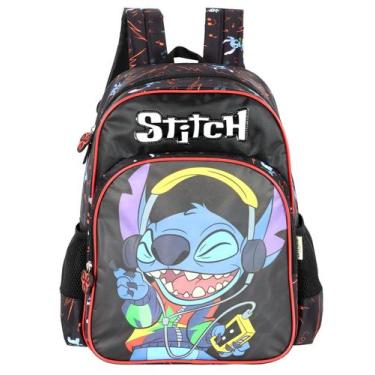 Imagem de Mochila Costas Escolar Lilo Stitch Menino Oficial IS42371 - Disney, Pr