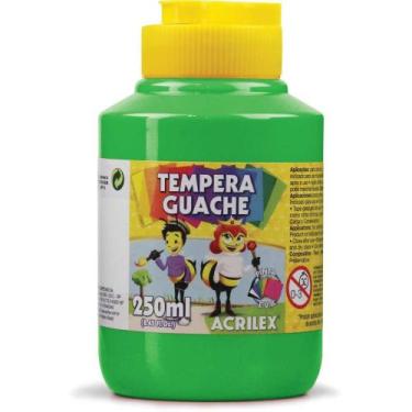 Imagem de Tinta Guache 250ML Verde Folha PCT.C/03 - Acrilex