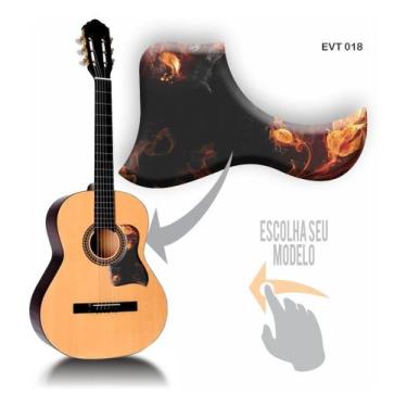 Imagem de Escudo De Violão Personalizado Resinado Relevo Evt017 - Resitank, EVT0