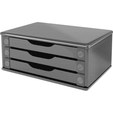 Imagem de Suporte Para Monitor 3 Gavetas - Souza