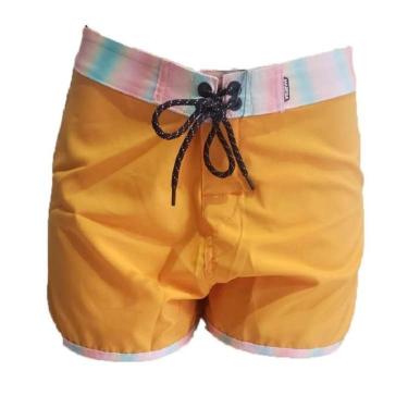 Imagem de Shorts Maresia Kuta Feminino - Laranja - G-Feminino