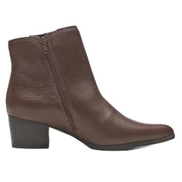 Imagem de Bottero, Bota Feminina Bottero Couro Bico Fino Marrom Wood 349304-13 Tamanho:36;Cor:Marrom