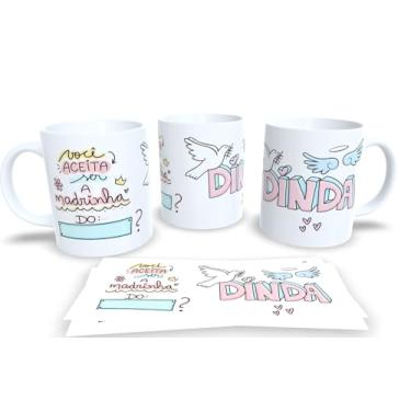 Imagem de Canecas Personalizadas Dindo e Dinda (Mod.9)
