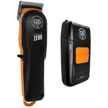 Imagem de Kit Gama Gbs Absolute - Maquina De Corte Zero Cordless + Barbeador Shaver
