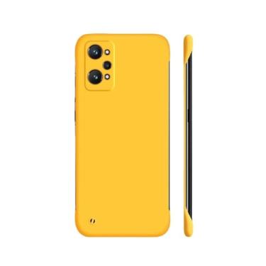 Imagem de Capa ultrafina sem moldura para PC para OPPO para Realme 10 11 Pro Plus GT NEO 3 2T 2 5G GT 2 Pro 5G Master capa de telefone rígida colorida fosca, amarela, para GT Master