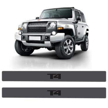 Imagem de Soleira da Porta Troller T4 2015/2019 Adesivo Protetor - SPORTINOX,  G