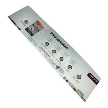 Imagem de Membrana Adesivo Painel Lavadora Brastemp Bwt09b Bwt09bb 9kg