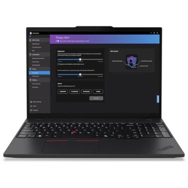 Imagem de Lenovo ThinkPad T16 Gen 3 Business Laptop AI PC, Intel Ultra 7 165U vPro (>Ultra 7 155), tela sensível ao toque FHD de 16 polegadas, fosco, DDR5 de 32GB, SSD de 2TB, Webcam de 5MP, Thunderbolt 4,