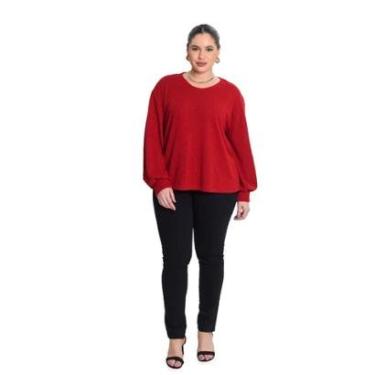 Imagem de Blusa Manga Longa Tricot Pop Plus Size-Feminino