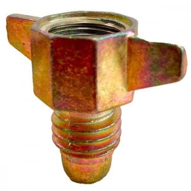 Imagem de Adaptador Para Botijao Max Chamas Rosca Grossa P13 - Kit C/6 Pecas - W