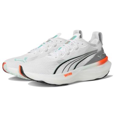 Imagem de PUMA Tênis masculino Foreverrun Nitro, Puma Branco/vermelho brilhante, 39