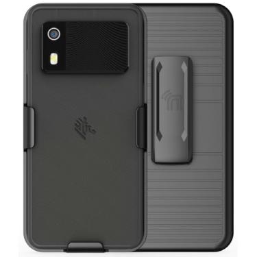 Imagem de Coldre para Zebra EM45, Nakedcellphone [Rotating/Ratchet] Capa com clipe de cinto para scanner de computador móvel EM45A2 RFID Enterprise