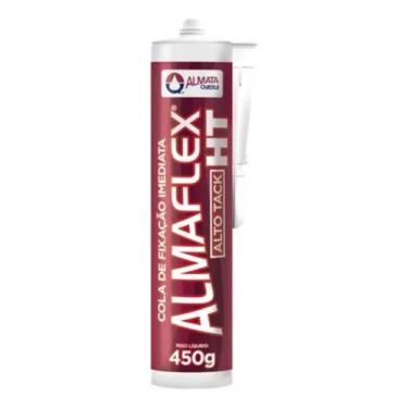 Imagem de Cola de Fixação Imediata Adesivo Espelho Ht400 Alto Tack Almaflex 450g
