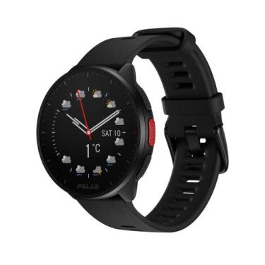 Imagem de Relógio Polar Pacer Smartwatch Corrida Multiesportivo com GPS, Preto