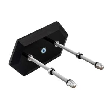 Imagem de menolana Suporte de Parede para Skate, Suporte para Exibição de Deck de Skate, Efeito Flutuante Vertical, Suporte Estável para Armazenamento, Cabide para Skate, Preto