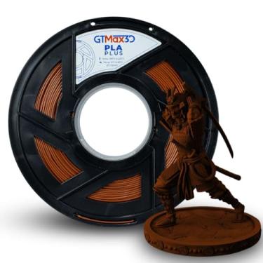 Imagem de Filamento Pla Plus 1kg Impressão 3d Nacional (Bronze)