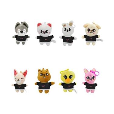 Imagem de Stray Kids SKZOO Chaveiro De Pelúcia Boneca Casal Presente Natal Brinq