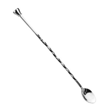 Imagem de Colher Bailarina Inox 29cm Sucos Drinks Coquetel Profissiona