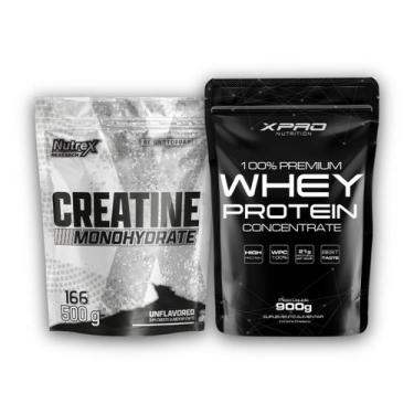 Imagem de Kit Whey Protein Concentrado 900g - XPro + Creatina Monohidratada Pura