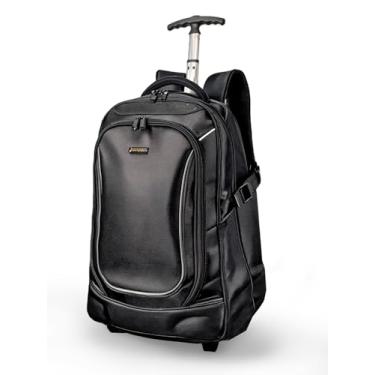 Imagem de Mochila Executiva De Rodinha Reforçada Notebook 18 Preto (Preto)