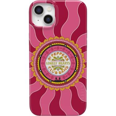 Imagem de Casely Capa projetada para iPhone 14 Plus | Beatles | Lonely Hearts Club | SGT. Pepper's | Capa clássica compatível com MagSafe