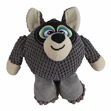 Imagem de Brinquedos para Mastigar para Cães, Ranger de Dentes Dos Desenhos Animados Brinquedo para Morder Interativo para Cães Brinquedo para Mastigar para Animais de Estimação Varas para Limpar Os Dentes (Cinza)