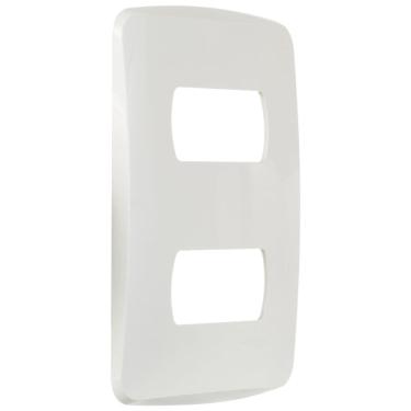 Imagem de Placa 4x2 2 Postos Separados Branca Miluz - S3B77120 - SCHNEIDER