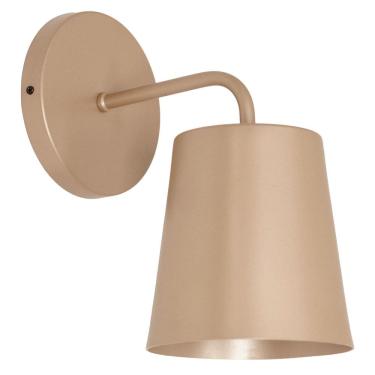 Imagem de Arandela Parede Luminária Balde Quarto Cabeceira Champagne