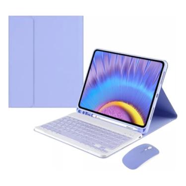 Imagem de Kit Capa para iPad Air/Air2 /iPad 5ª / 6ª Geração : Case para Tablet + Teclado + Mouse