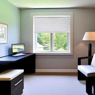 Imagem de Persiana Horizontal Pvc Block Branca 120 L X 220 A Cm