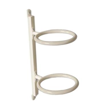 Imagem de Zxpjkyu Suporte de Parede para Bolas de Basquete E Futebol Americano, Ideal para Atletas E Entusiastas, Branco