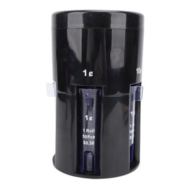 Imagem de Yunir Classificador Automático de Moedas, Contador de Moedas 5 Em 1 Com Invólucros de Moedas, Centavos Níquels Centavos Quartos Dólares, Organizador de Moedas para Loja de Escritório