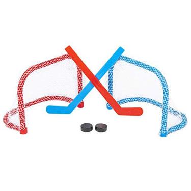 Imagem de ArtCreativity Mini jogo de hóquei no gelo de mesa, inclui 2 gols, 2 bastões e 2 discos, jogo de mesa interno para crianças, melhor presente de aniversário para meninos e meninas, lembrancinhas divertidas de festa esportiva