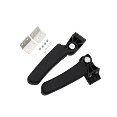 Imagem de predolo 2x Kit de acessórios para apoio de braço do passageiro, capa traseira para motocicleta, dobrável, substitui diretamente a caixa de bagagem, apoio de