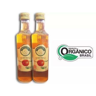Imagem de 2 Unidades Vinagre Organico De Maça Com 500ml  - São Francisco