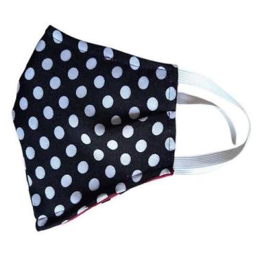 Imagem de Máscara Tripla Ferrinho Molda Nariz Algodão Dupla Face Edu