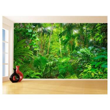 Imagem de Papel De Parede Floresta Tropical Caminho Luz 3,5M Xna239 - Você Decor