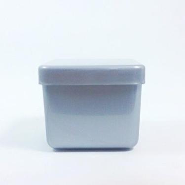 Imagem de Caixinha Lembrancinha de Plástico 5x5 Prata - 100 UN - Flex Home Cente