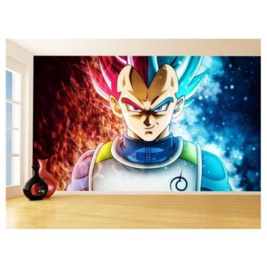 Imagem de Papel De Parede 3D Dragon Ball Goku Vegeta Anime 3,5M Dbz16 - Você Dec